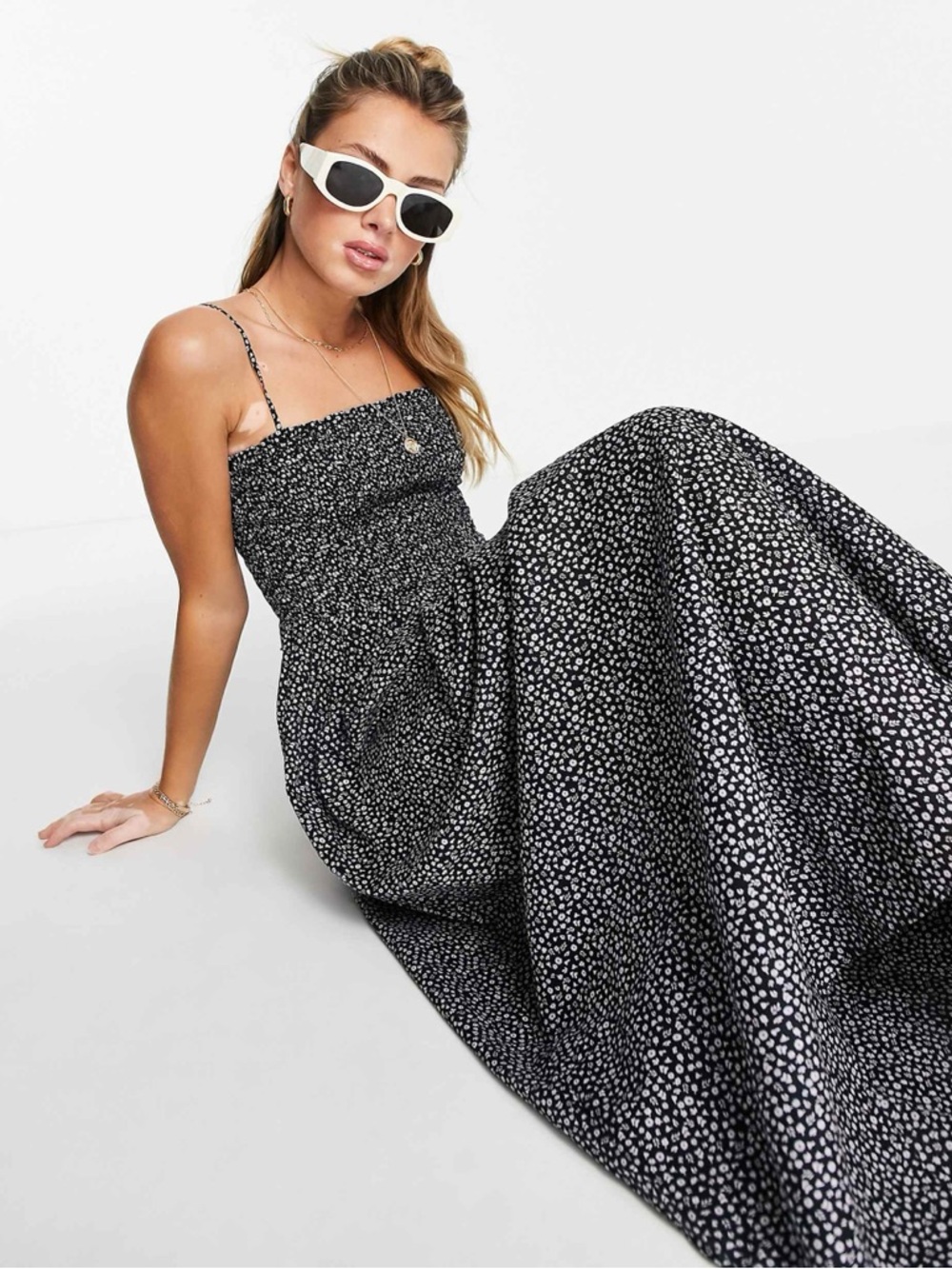 Billabong Baja Breeze Floral Maxi Dress